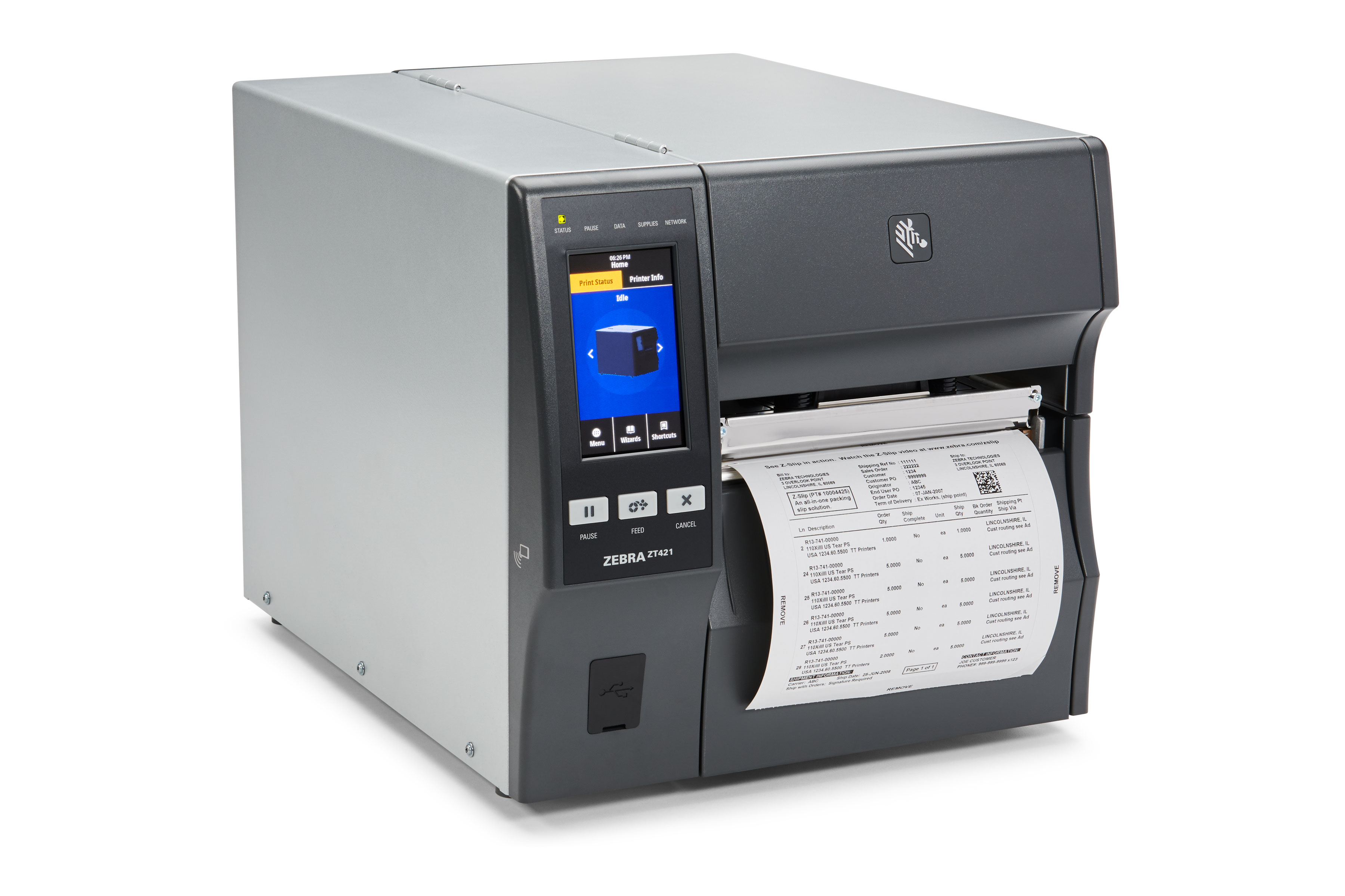 Zebra ZT421 Industrial Printer - Image 2